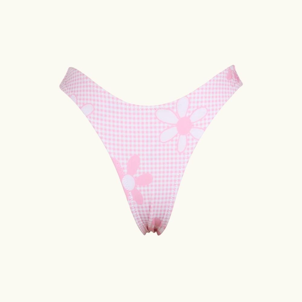 Heavy Manners ‘Just A Girl’ triangle bikini set in size Small/XS - Picture 4 of 12
